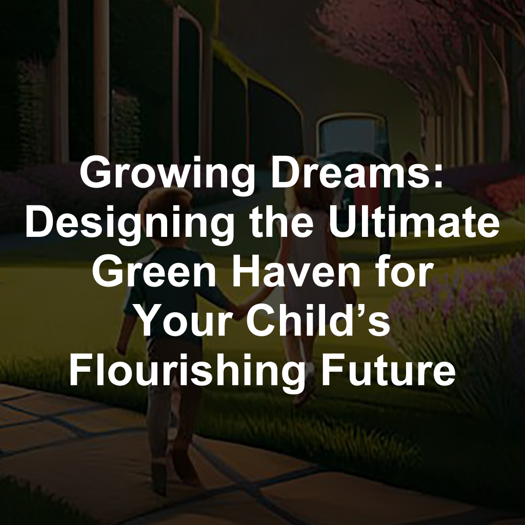 Growing Dreams: Designing the Ultimate Green Haven for Your Child’s Flourishing Future