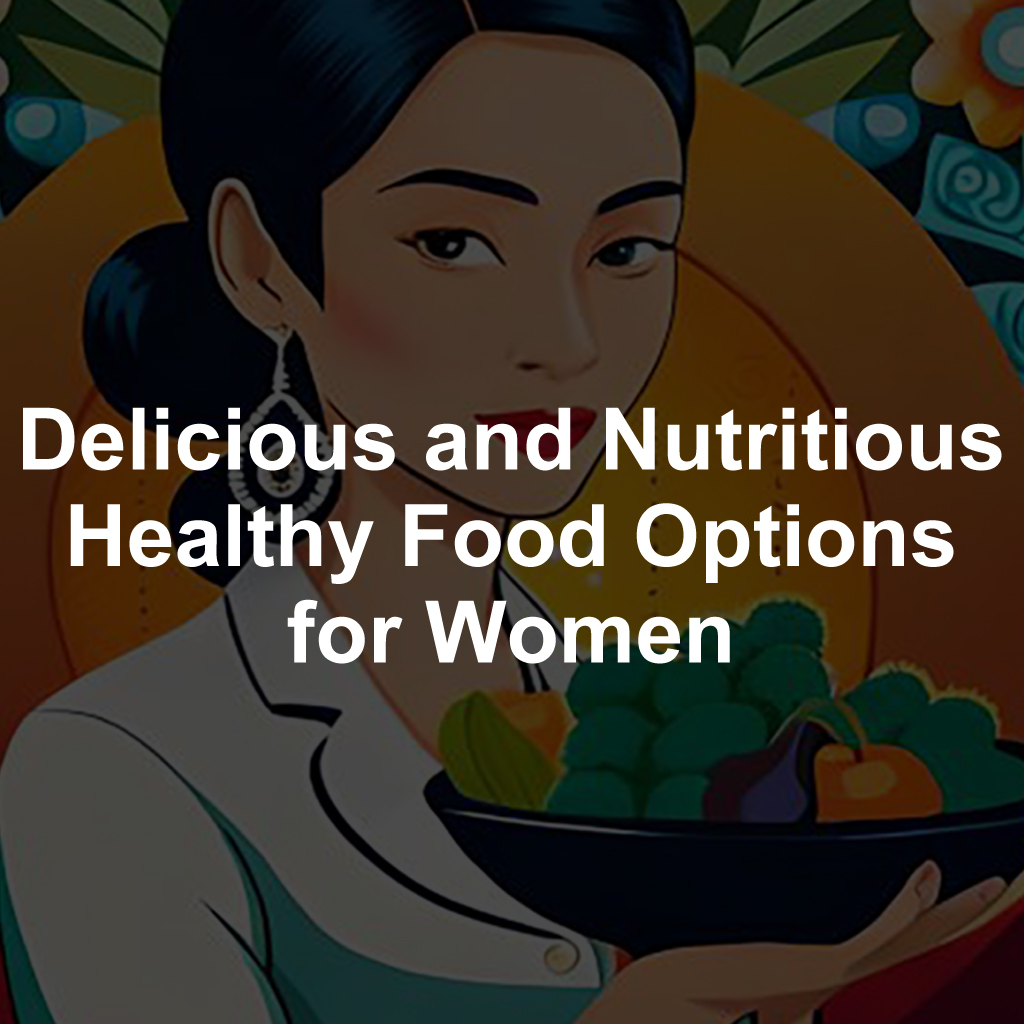 Delicious and Nutritious Healthy Food Options for Women