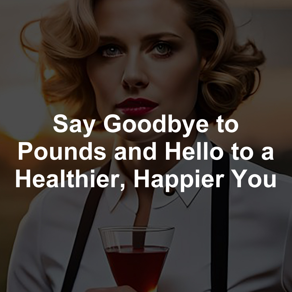 Goodbye to Pounds and Hello to a Healthier, Happier You