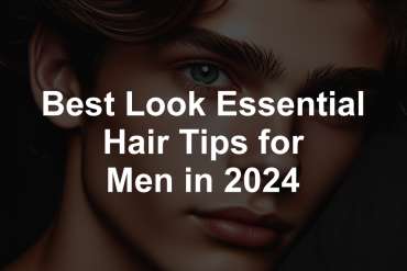 Best Look Essential Hair Tips for Men in 2024